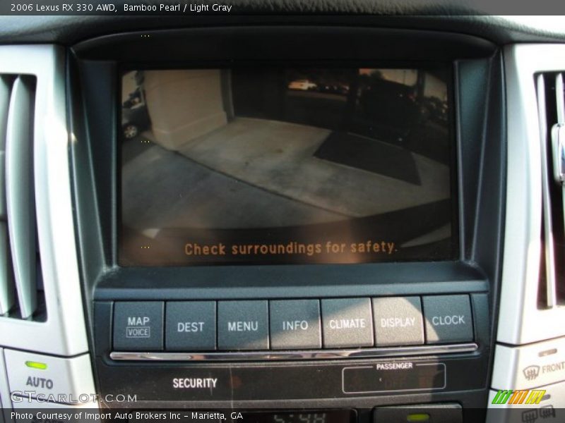 Bamboo Pearl / Light Gray 2006 Lexus RX 330 AWD