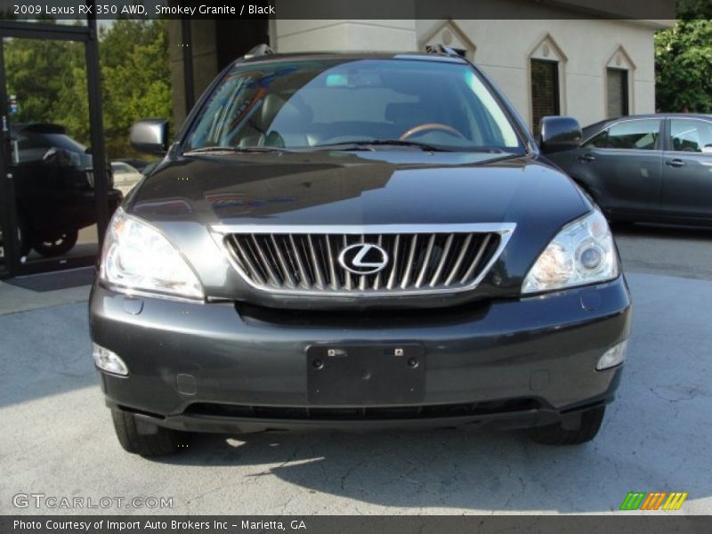 Smokey Granite / Black 2009 Lexus RX 350 AWD