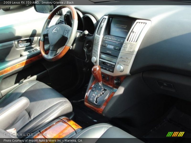 Smokey Granite / Black 2009 Lexus RX 350 AWD