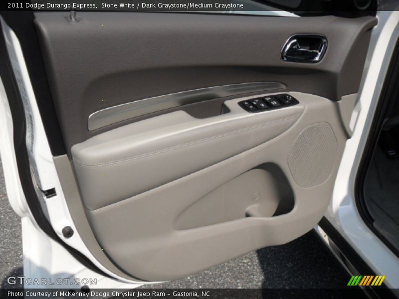 Stone White / Dark Graystone/Medium Graystone 2011 Dodge Durango Express