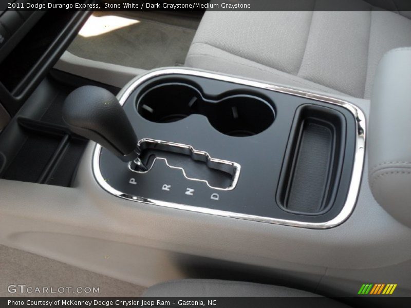 Stone White / Dark Graystone/Medium Graystone 2011 Dodge Durango Express
