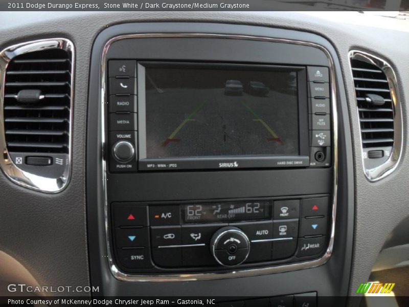 Stone White / Dark Graystone/Medium Graystone 2011 Dodge Durango Express