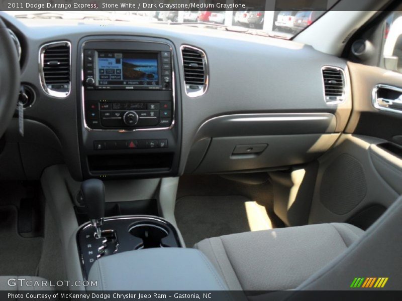 Stone White / Dark Graystone/Medium Graystone 2011 Dodge Durango Express