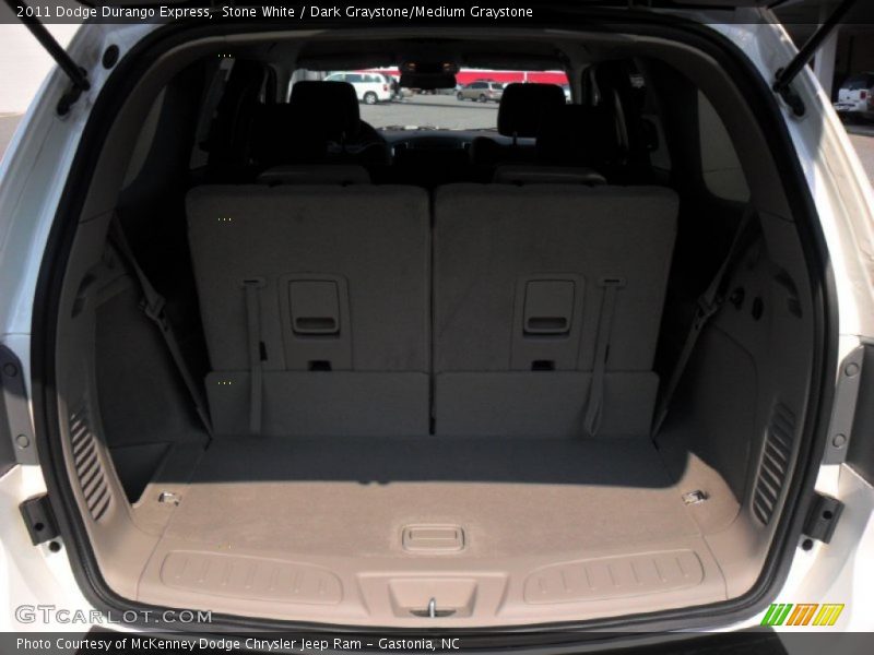 Stone White / Dark Graystone/Medium Graystone 2011 Dodge Durango Express