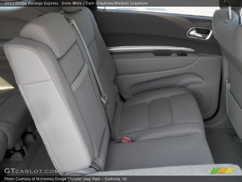Stone White / Dark Graystone/Medium Graystone 2011 Dodge Durango Express