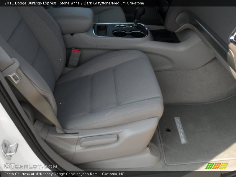 Stone White / Dark Graystone/Medium Graystone 2011 Dodge Durango Express