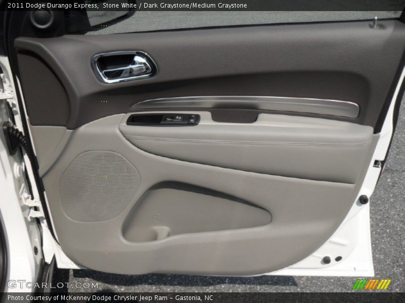 Stone White / Dark Graystone/Medium Graystone 2011 Dodge Durango Express