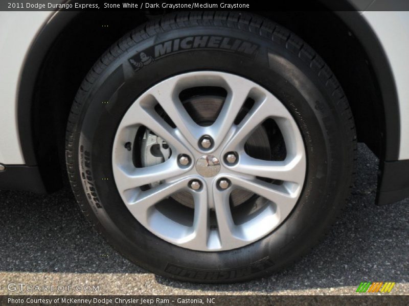 Stone White / Dark Graystone/Medium Graystone 2011 Dodge Durango Express