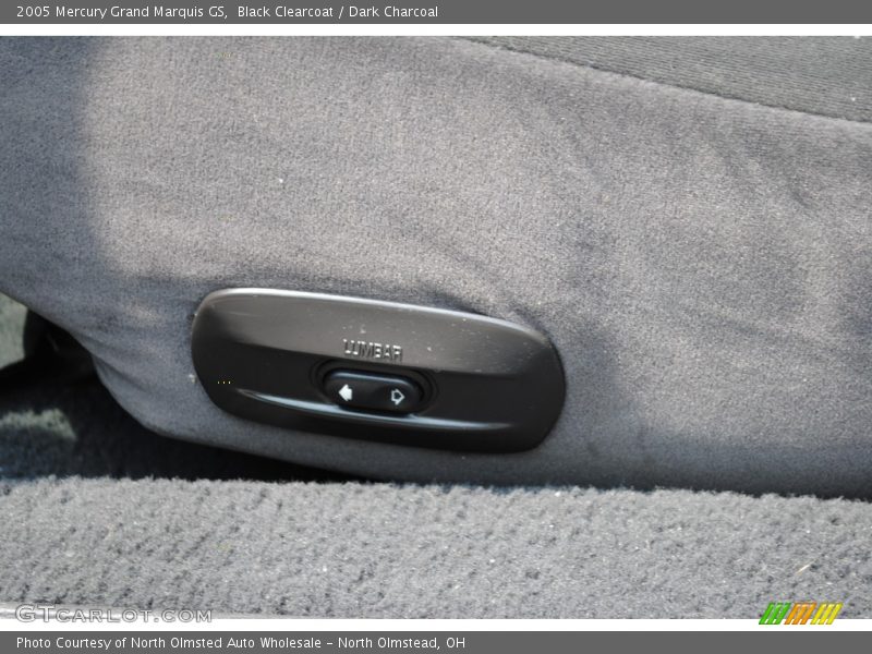 Black Clearcoat / Dark Charcoal 2005 Mercury Grand Marquis GS