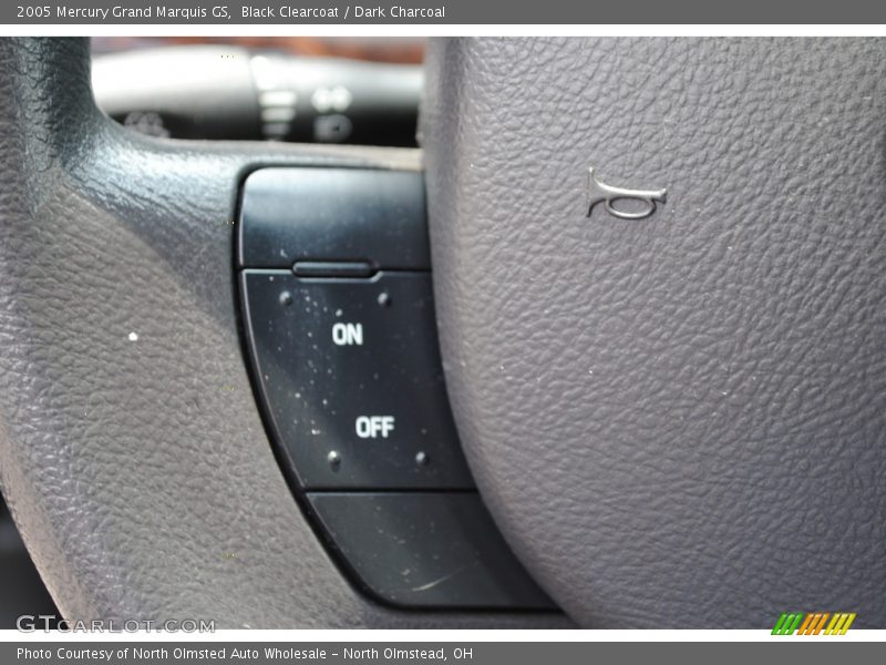 Black Clearcoat / Dark Charcoal 2005 Mercury Grand Marquis GS