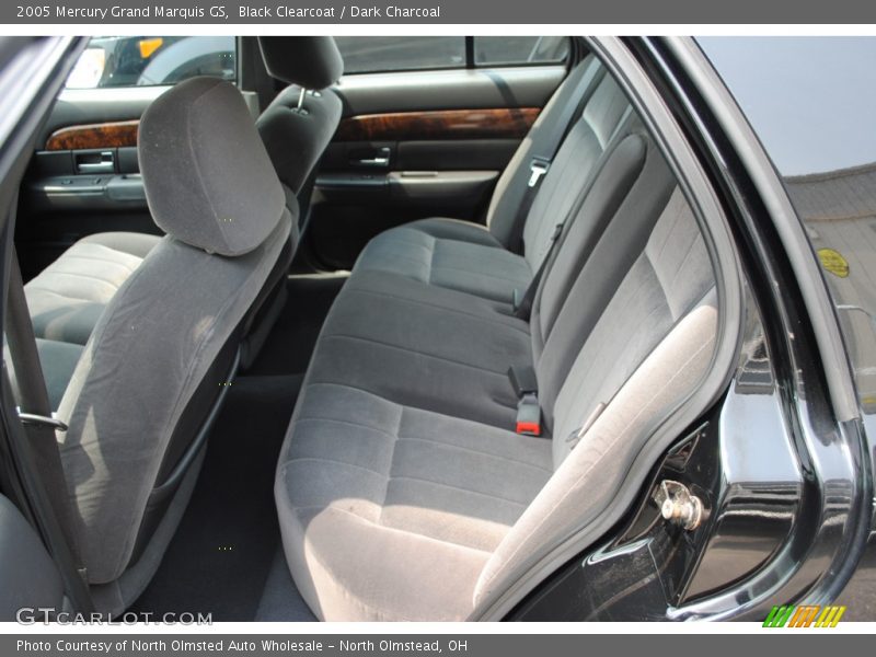 Black Clearcoat / Dark Charcoal 2005 Mercury Grand Marquis GS