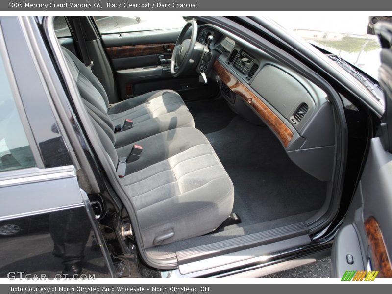 Black Clearcoat / Dark Charcoal 2005 Mercury Grand Marquis GS