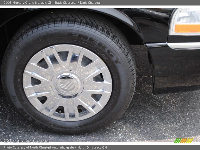 Black Clearcoat / Dark Charcoal 2005 Mercury Grand Marquis GS