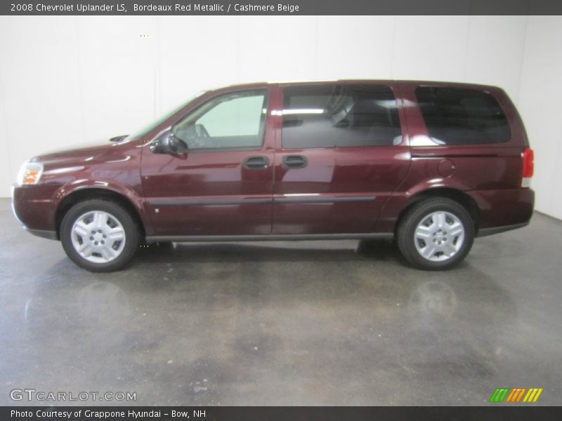 Bordeaux Red Metallic / Cashmere Beige 2008 Chevrolet Uplander LS
