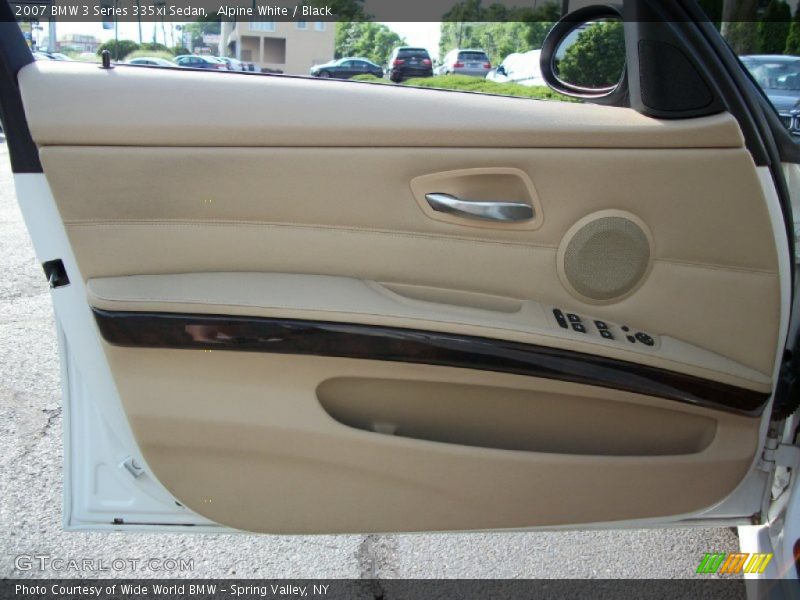 Alpine White / Black 2007 BMW 3 Series 335xi Sedan