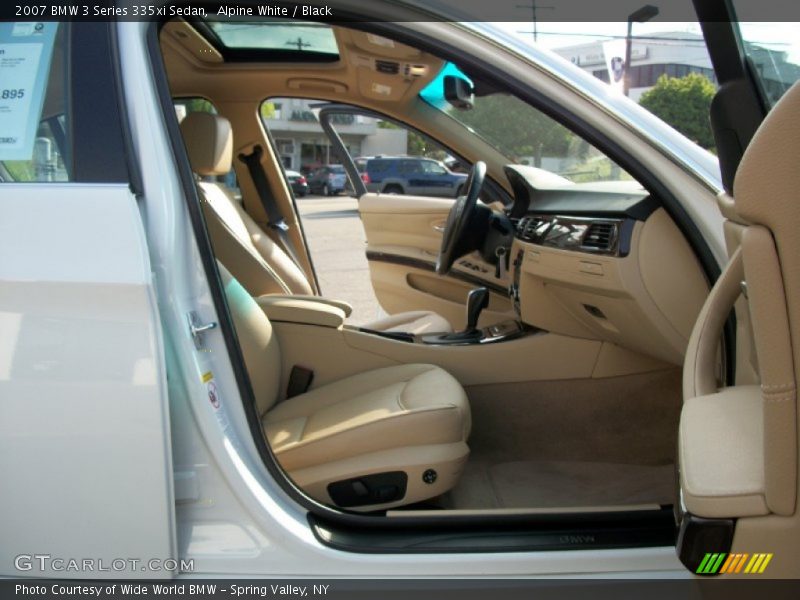 Alpine White / Black 2007 BMW 3 Series 335xi Sedan