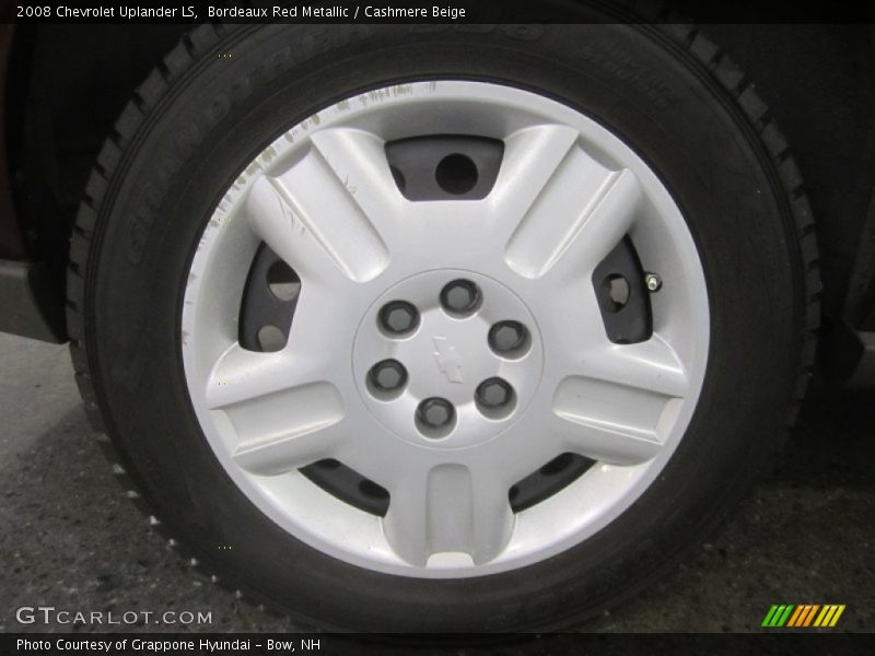 Bordeaux Red Metallic / Cashmere Beige 2008 Chevrolet Uplander LS