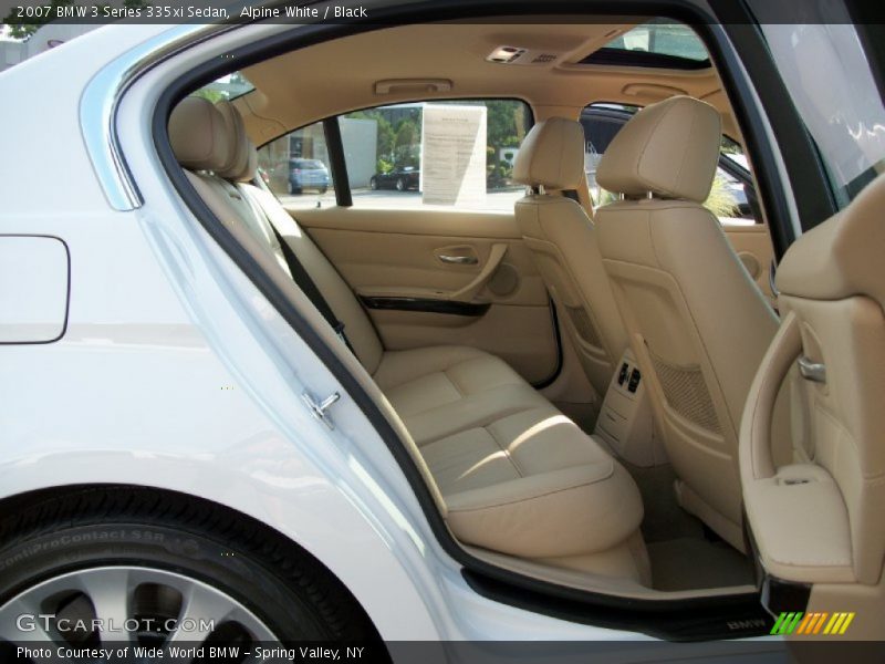 Alpine White / Black 2007 BMW 3 Series 335xi Sedan