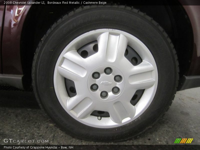 Bordeaux Red Metallic / Cashmere Beige 2008 Chevrolet Uplander LS