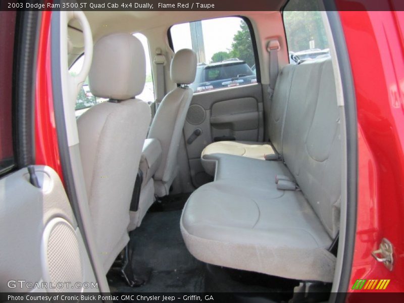  2003 Ram 3500 ST Quad Cab 4x4 Dually Taupe Interior