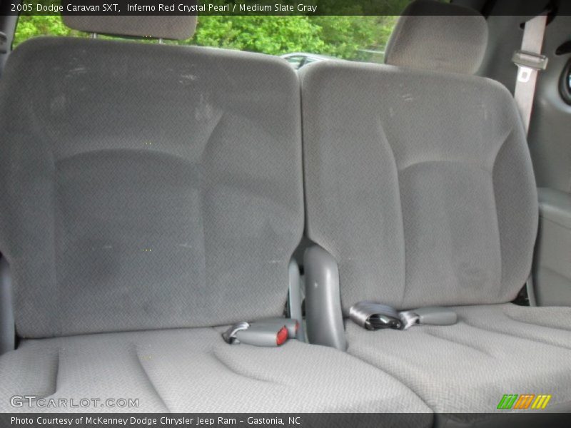 Inferno Red Crystal Pearl / Medium Slate Gray 2005 Dodge Caravan SXT