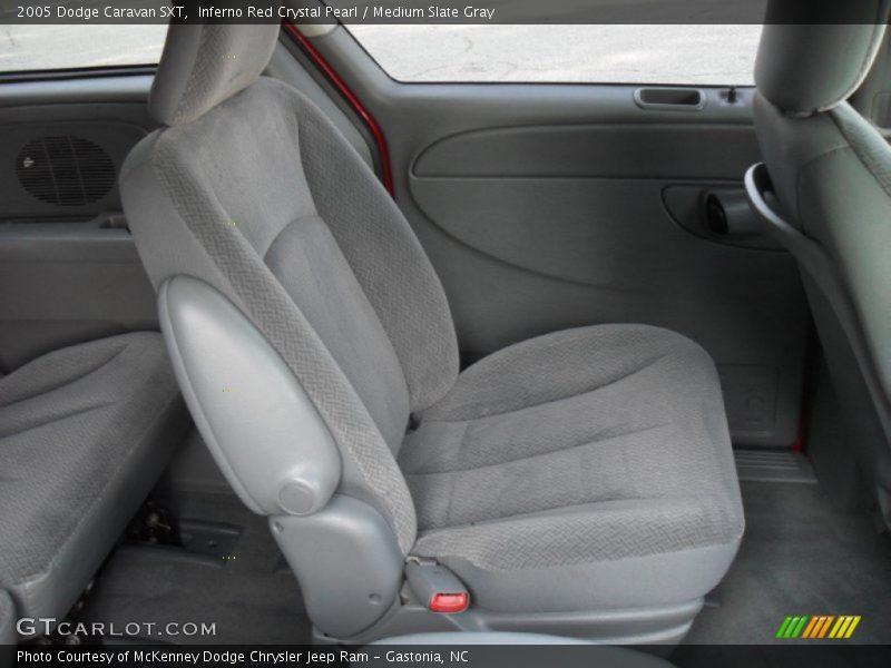 Inferno Red Crystal Pearl / Medium Slate Gray 2005 Dodge Caravan SXT