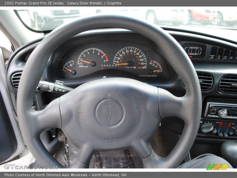 Galaxy Silver Metallic / Graphite 2002 Pontiac Grand Prix SE Sedan