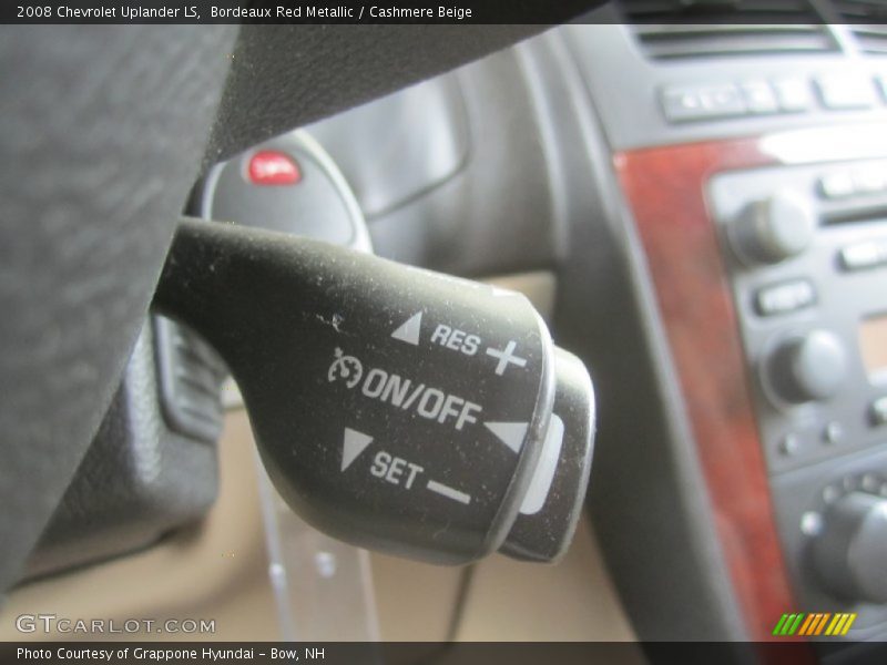 Bordeaux Red Metallic / Cashmere Beige 2008 Chevrolet Uplander LS