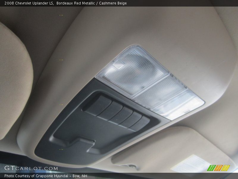 Bordeaux Red Metallic / Cashmere Beige 2008 Chevrolet Uplander LS