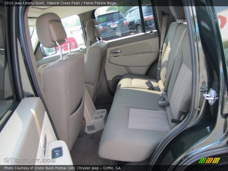 Natural Green Pearl / Pastel Pebble Beige 2010 Jeep Liberty Sport