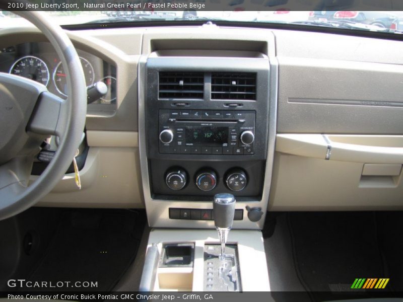 Natural Green Pearl / Pastel Pebble Beige 2010 Jeep Liberty Sport