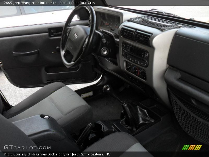 Black / Dark Slate Gray 2005 Jeep Wrangler Unlimited 4x4