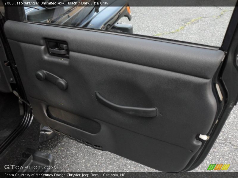 Black / Dark Slate Gray 2005 Jeep Wrangler Unlimited 4x4