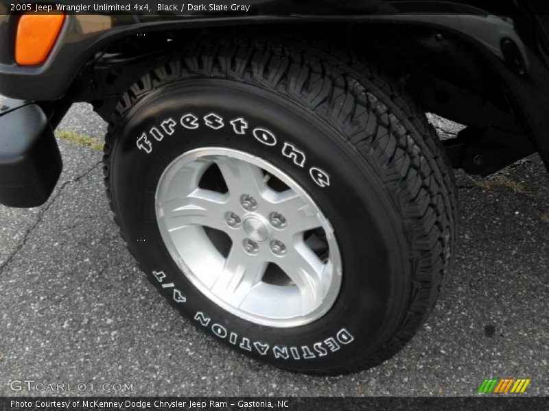 Black / Dark Slate Gray 2005 Jeep Wrangler Unlimited 4x4