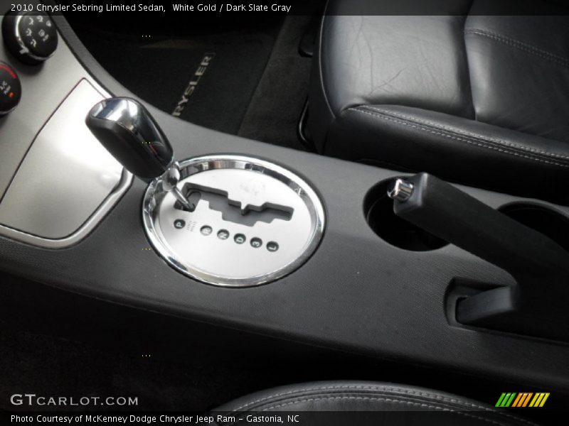 White Gold / Dark Slate Gray 2010 Chrysler Sebring Limited Sedan