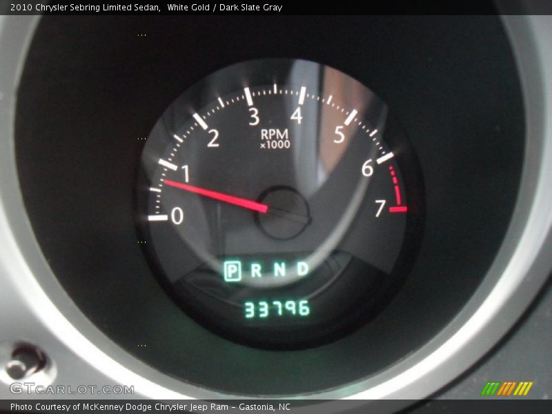 White Gold / Dark Slate Gray 2010 Chrysler Sebring Limited Sedan