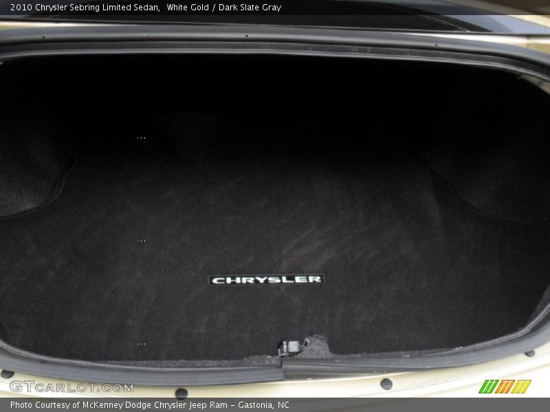 White Gold / Dark Slate Gray 2010 Chrysler Sebring Limited Sedan