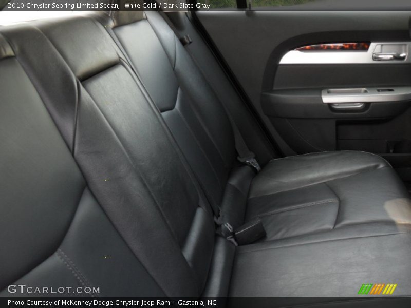 White Gold / Dark Slate Gray 2010 Chrysler Sebring Limited Sedan