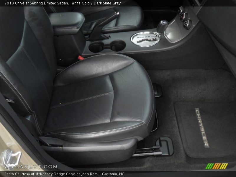 White Gold / Dark Slate Gray 2010 Chrysler Sebring Limited Sedan