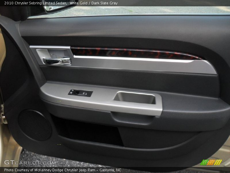 White Gold / Dark Slate Gray 2010 Chrysler Sebring Limited Sedan