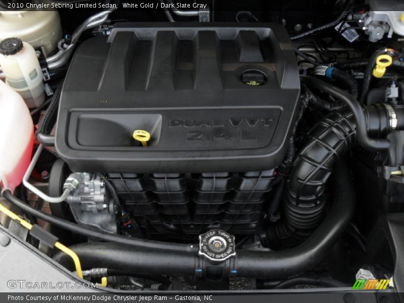 White Gold / Dark Slate Gray 2010 Chrysler Sebring Limited Sedan