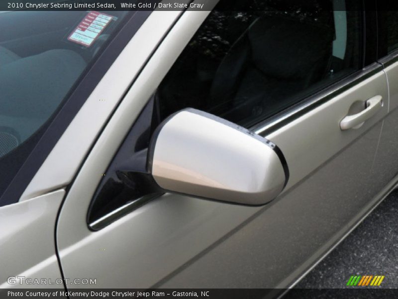 White Gold / Dark Slate Gray 2010 Chrysler Sebring Limited Sedan