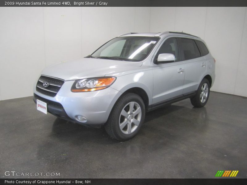 Bright Silver / Gray 2009 Hyundai Santa Fe Limited 4WD