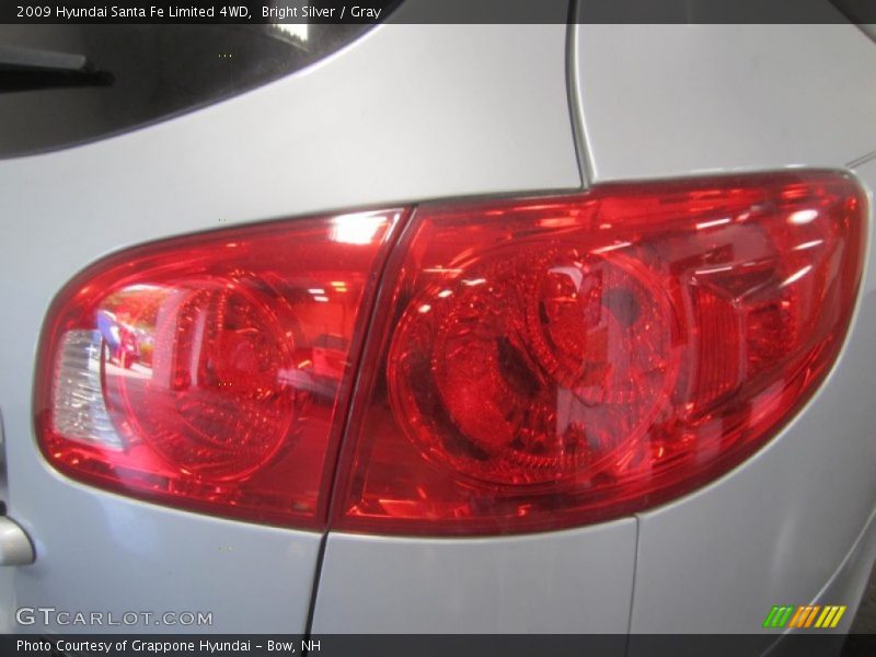 Bright Silver / Gray 2009 Hyundai Santa Fe Limited 4WD