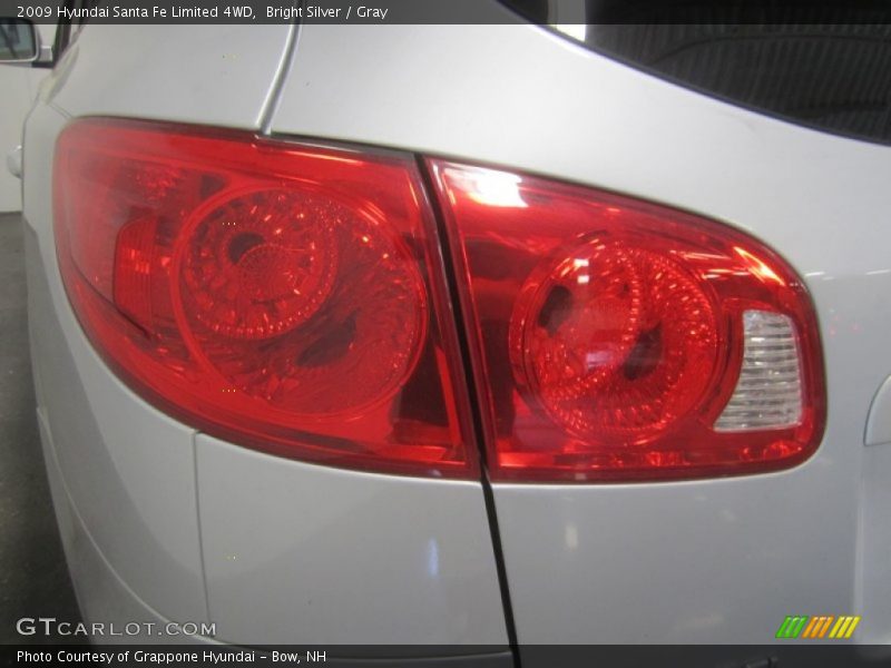 Bright Silver / Gray 2009 Hyundai Santa Fe Limited 4WD