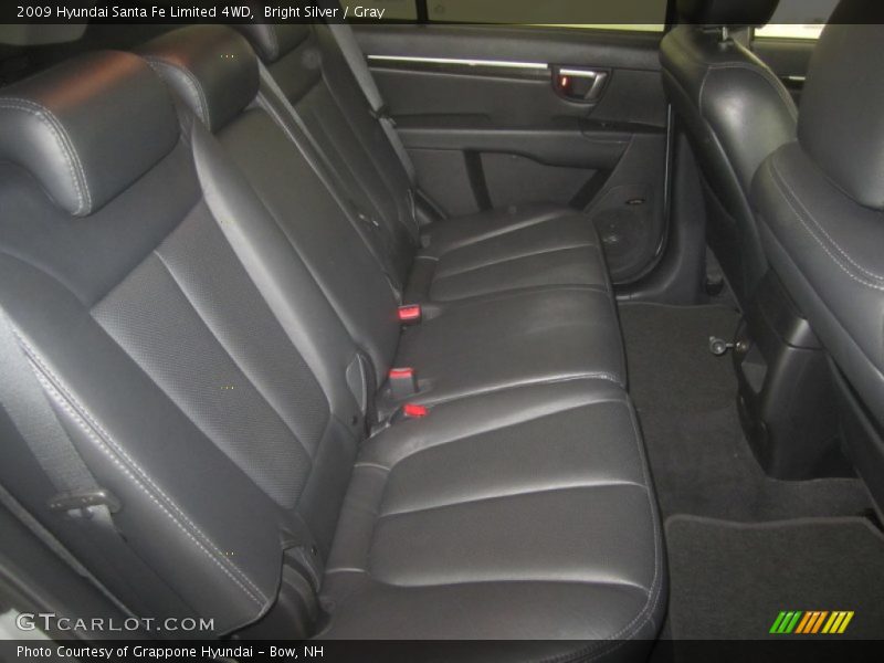 Bright Silver / Gray 2009 Hyundai Santa Fe Limited 4WD