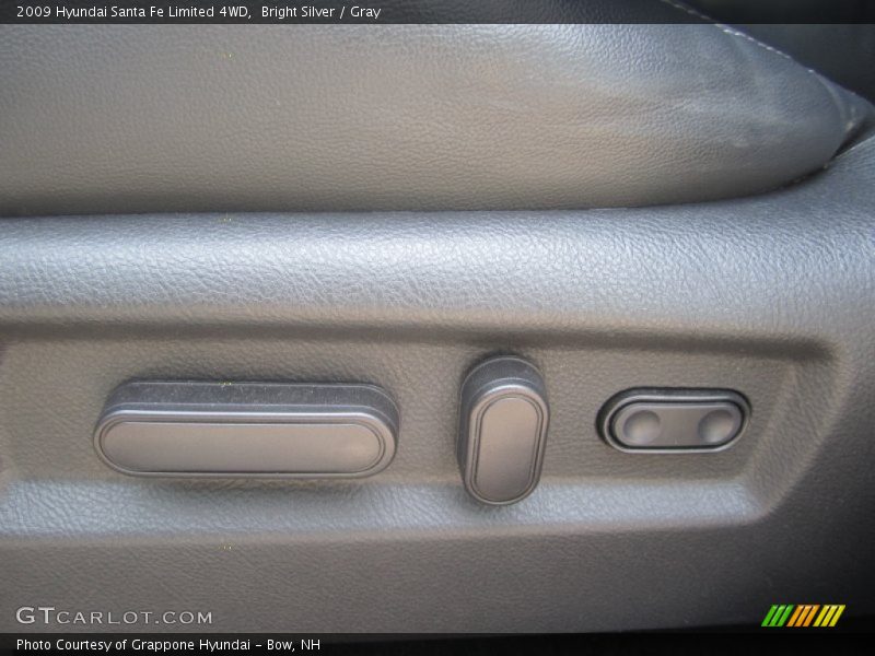 Bright Silver / Gray 2009 Hyundai Santa Fe Limited 4WD