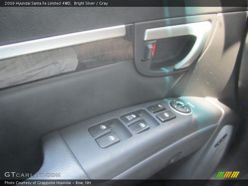 Bright Silver / Gray 2009 Hyundai Santa Fe Limited 4WD