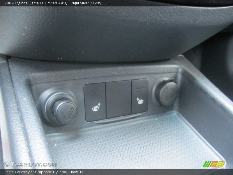 Bright Silver / Gray 2009 Hyundai Santa Fe Limited 4WD