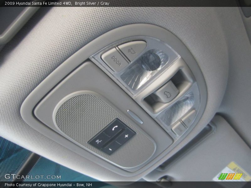 Bright Silver / Gray 2009 Hyundai Santa Fe Limited 4WD